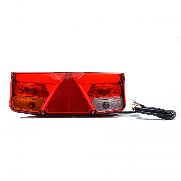 Lampa multifunctionala spate stanga led / bec 1029 w137l, 12v-24v, 6 functii was - 1029 - WAS