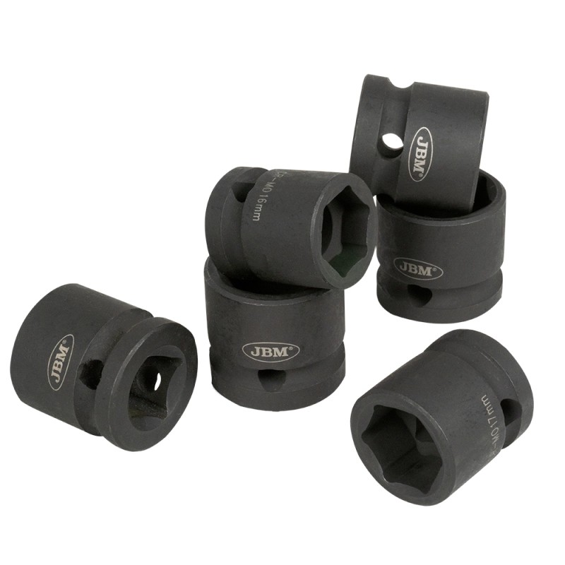 Set 12 tubulare impact 1/2` jbm - 106491 - JBM