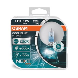 Set 2 becuri 12v h11 55 w cool blue intense nextgen osram