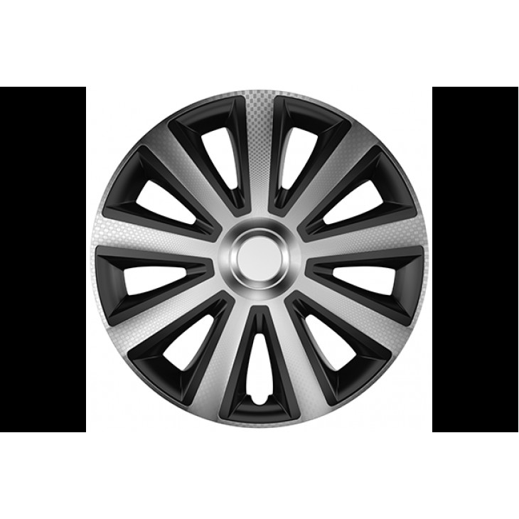 Set capace roti 14` vr carbon aviator silver&black - 4080 - MEGA DRIVE