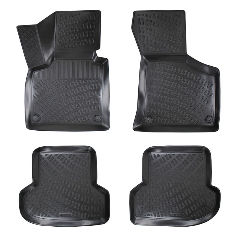 Set covorase auto cauciuc umbrella pentru audi a3 (typ 8p) ii 2003-2013