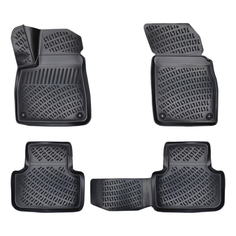 Set covorase auto cauciuc umbrella pentru audi q7 ii (typ 4m) 2015-