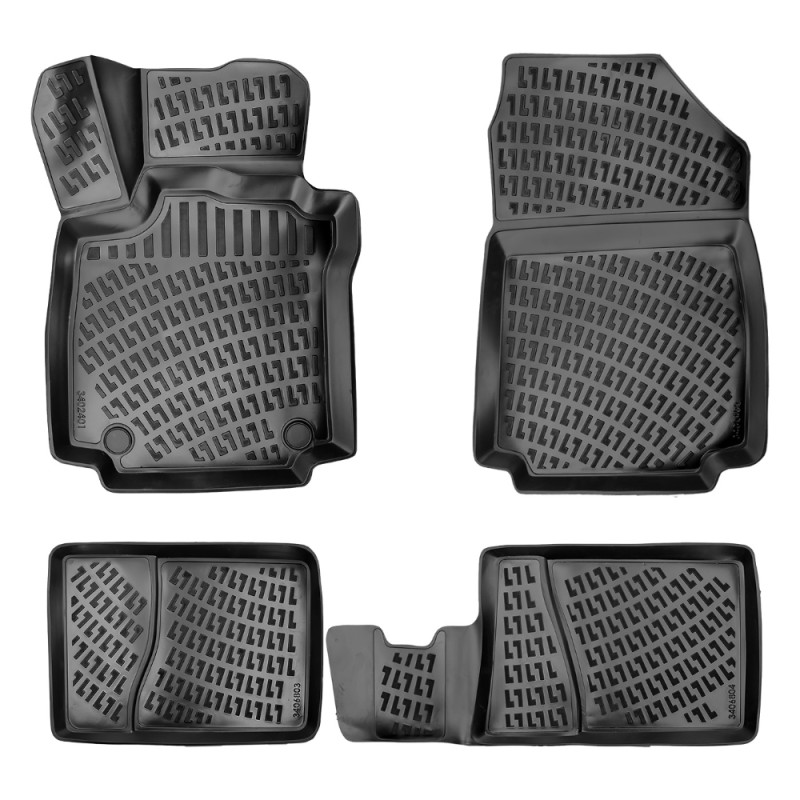 Set covorase auto cauciuc umbrella pentru renault clio symbol 1999-2008 - 8682578003076 - UMBRELLA