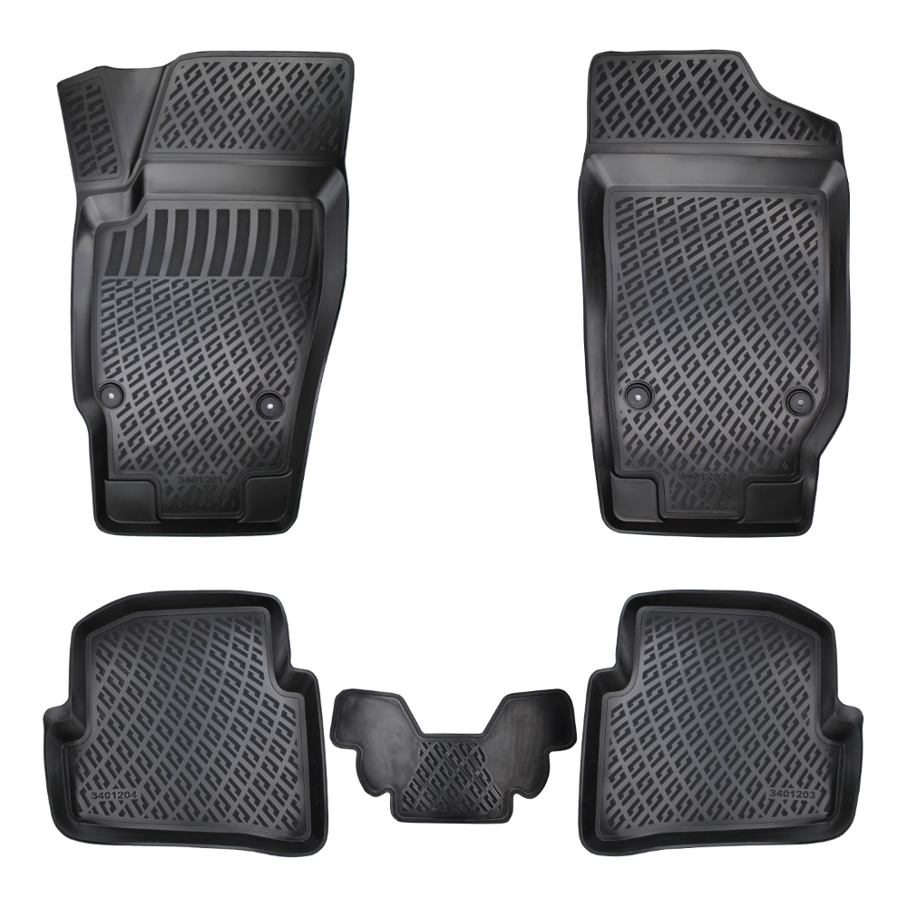 Set covorase auto cauciuc umbrella pentru seat ibiza iv 2008-2017 - 8682578003212 - UMBRELLA