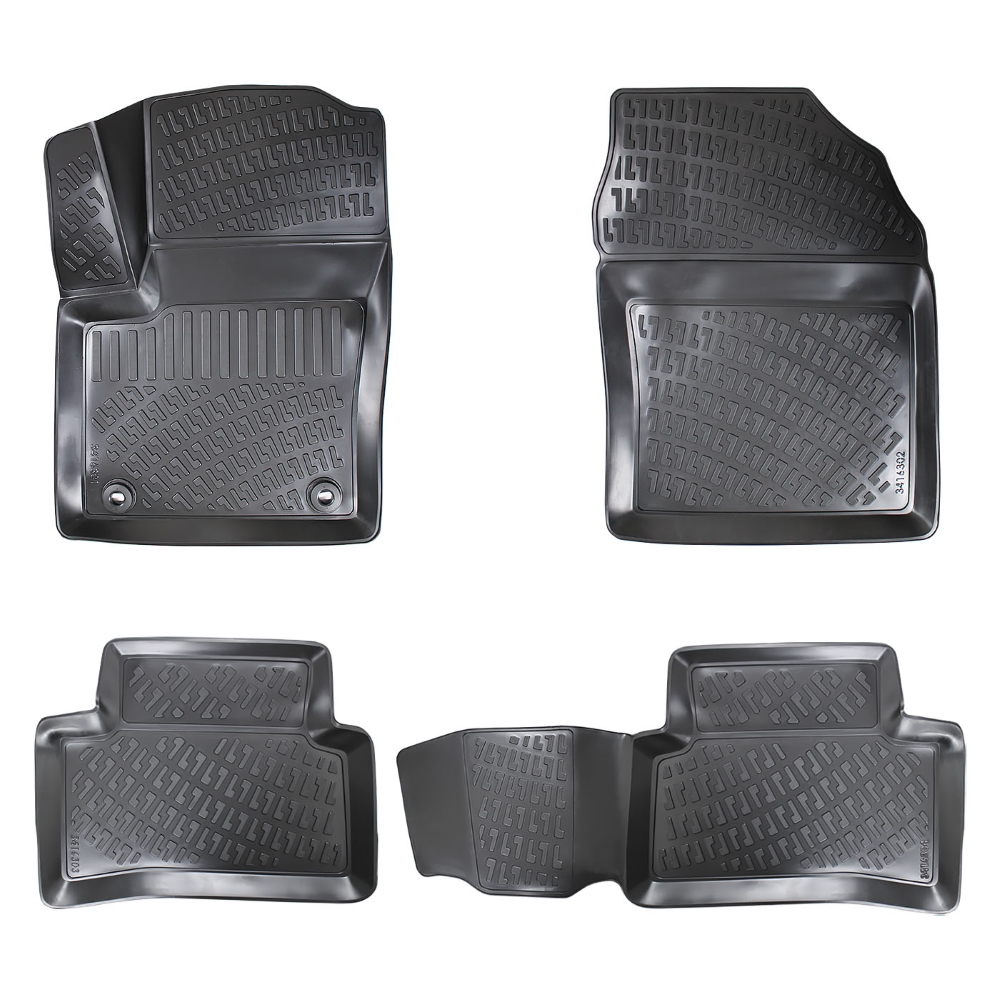 Set covorase auto cauciuc umbrella pentru toyota c-hr 2wd / 4wd 2016- - 8682578003595 - UMBRELLA