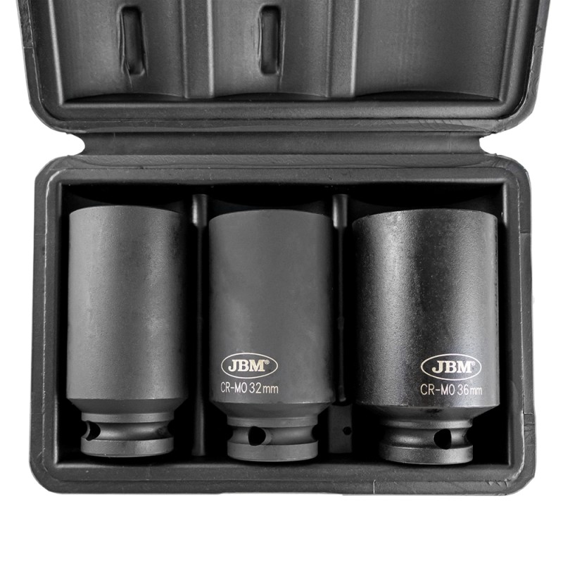 Set de 3 tubulare xzn de 1/2` jbm - 106496 - JBM