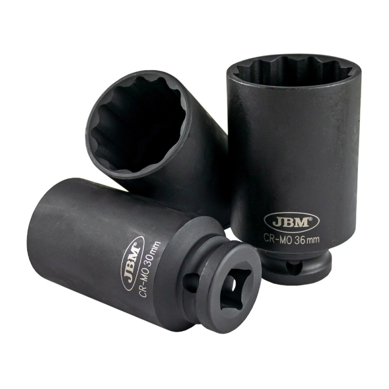 Set de 3 tubulare xzn de 1/2` jbm - 106496 - JBM