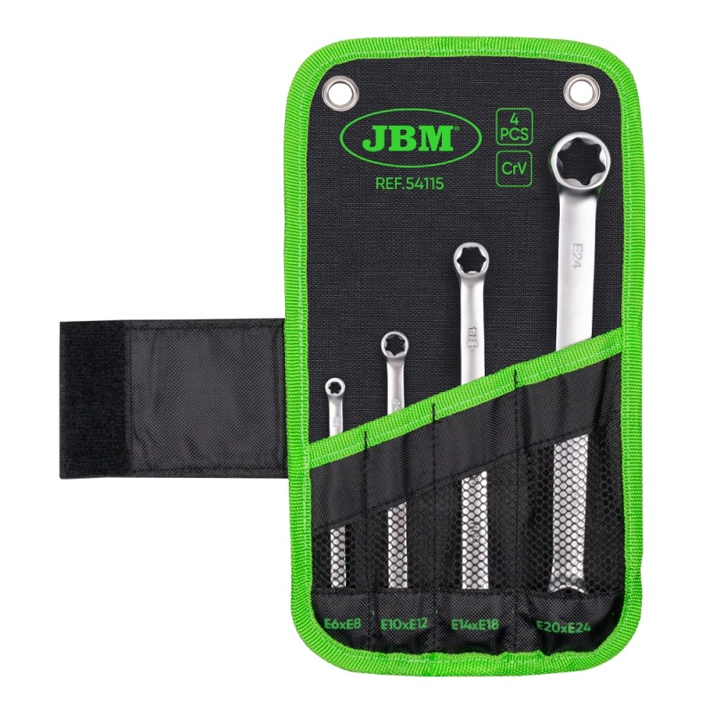 Set de 4 chei torx late in suport de panza jbm - 106554 - JBM