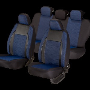 Set huse scaun elegance albastru