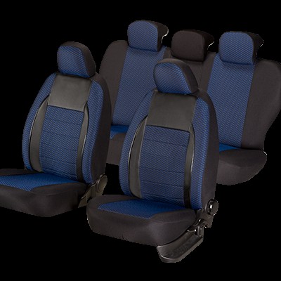 Set huse scaun elegance albastru