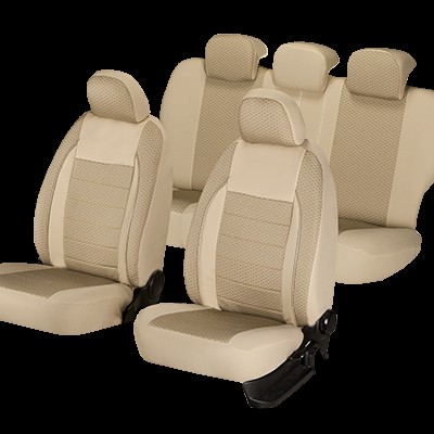 Set huse scaun elegance bej