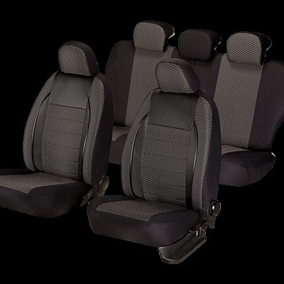 Set huse scaun elegance negru