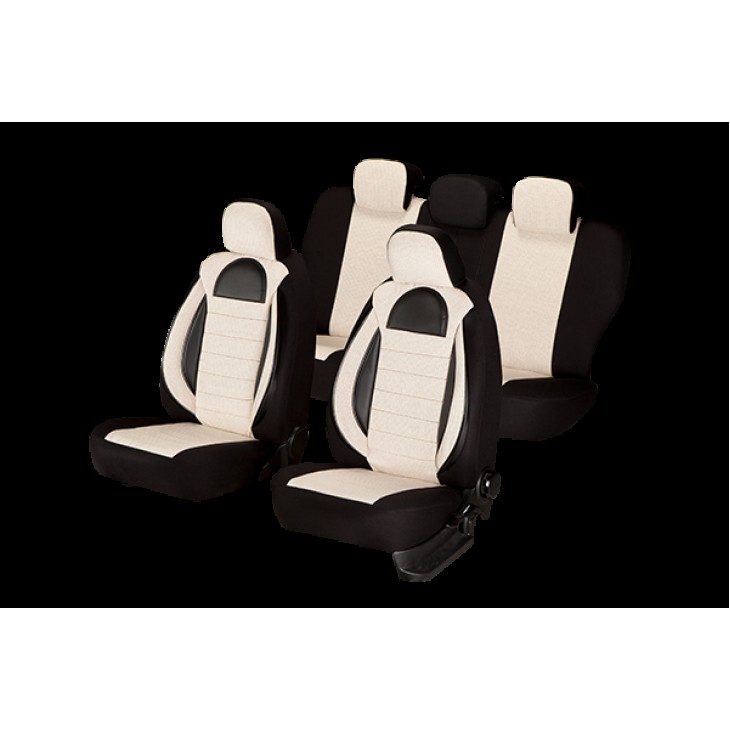 Set huse scaun racing bej - 44489 - UMBRELLA