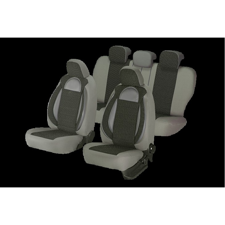 Set huse scaun racing gri - 44492 - UMBRELLA