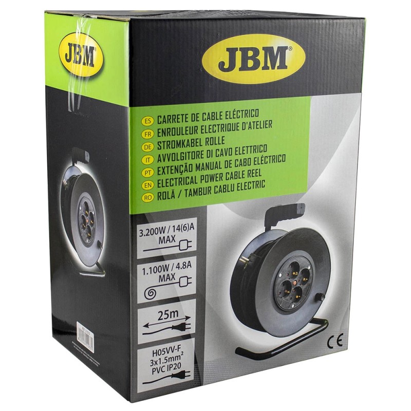Suport tambur de cablu electric jbm - 106508 - JBM