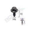 Surub fixare bara protectie pentru peugeot, citroen 6x16mm set 5 buc - 62567 - ROMIX