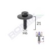 Surub fixare elemente exterior pentru renault 6x21mm set 5 buc - 62568 - ROMIX