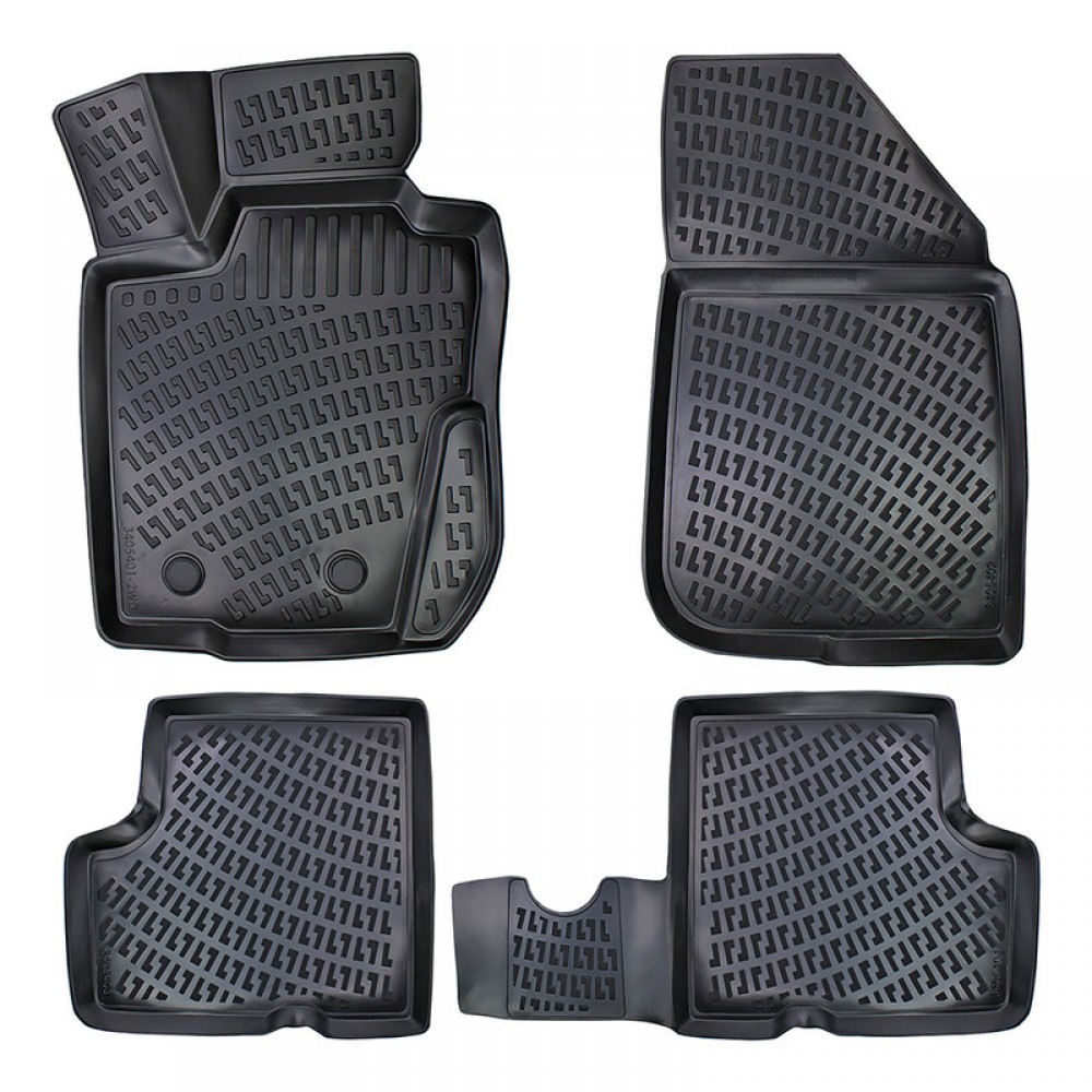 Set covorase auto cauciuc umbrella pentru dacia duster 4x2 2010-2017 - 58088 - UMBRELLA
