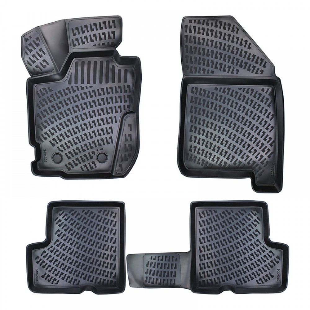 Set covorase auto cauciuc umbrella pentru dacia duster 4x4 2017- - 58090 - UMBRELLA