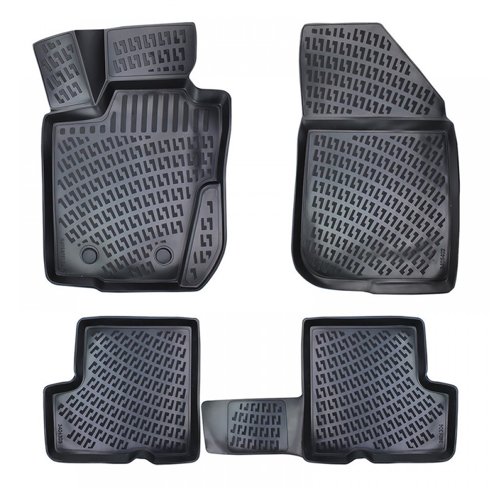Set covorase auto cauciuc umbrella pentru dacia logan i2004-2012 - 58097 - UMBRELLA