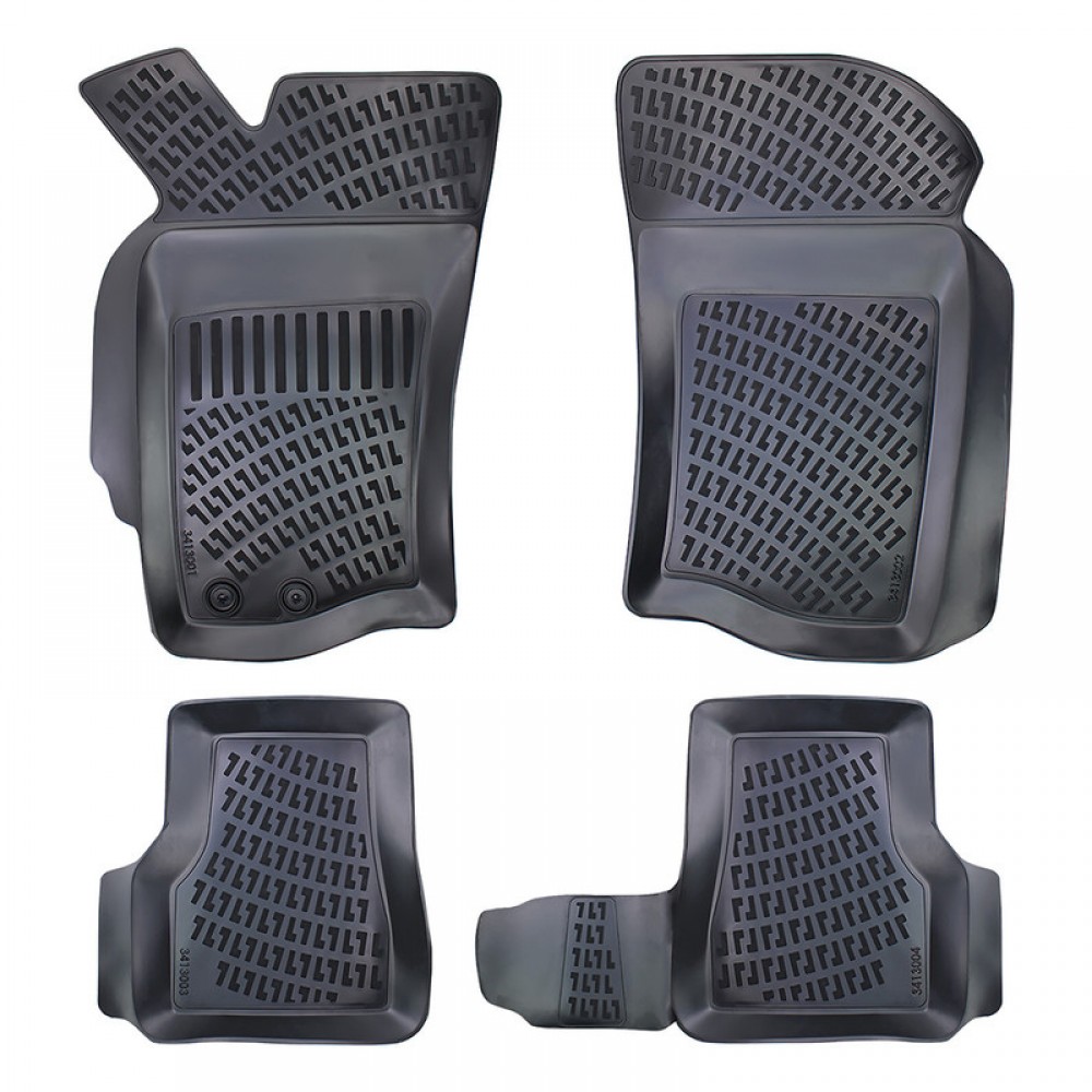 Set covorase auto cauciuc umbrella pentru fiat albea 2002-2012 - 58131 - UMBRELLA