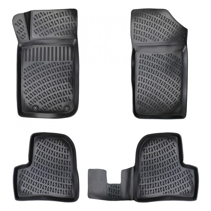 Set covorase auto cauciuc umbrella pentru peugeot 206 - 74491 - UMBRELLA