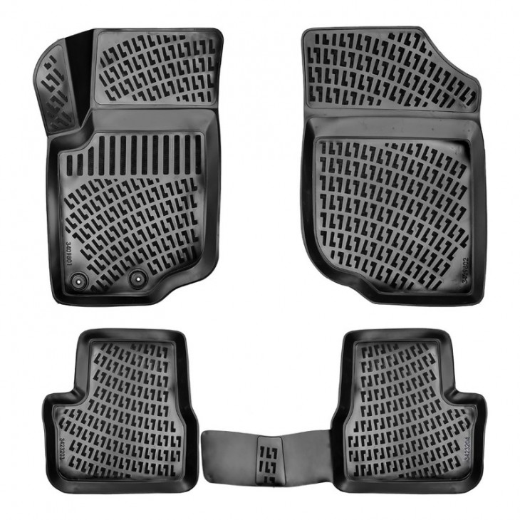 Set covorase auto cauciuc umbrella pentru peugeot 207 2006-2014 - 59184 - UMBRELLA