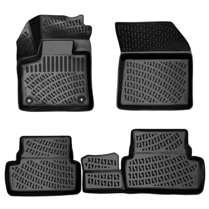 Set covorase auto cauciuc umbrella pentru peugeot 3008 ii 2016- - 59637 - UMBRELLA