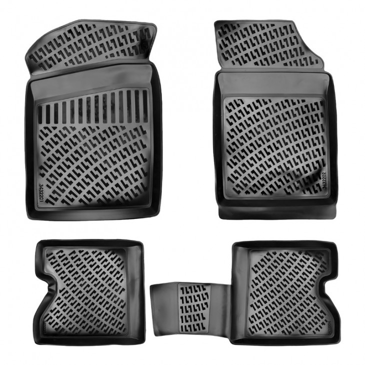 Set covorase auto cauciuc umbrella pentru renault kango i 1997-2007 - 59649 - UMBRELLA