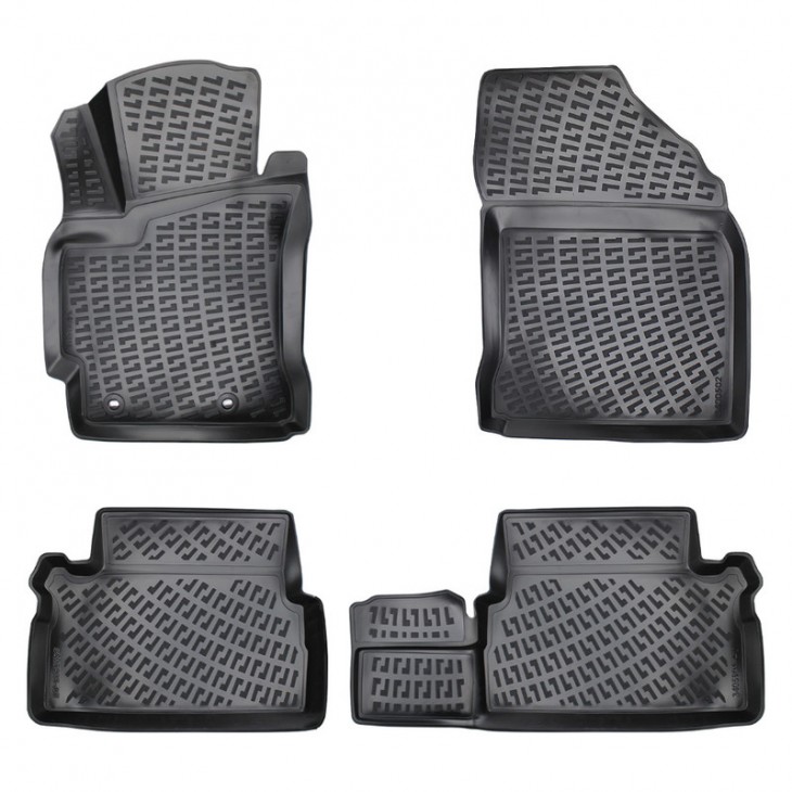Set covorase auto cauciuc umbrella pentru toyota auris ii 2012-2018 - 60194 - UMBRELLA