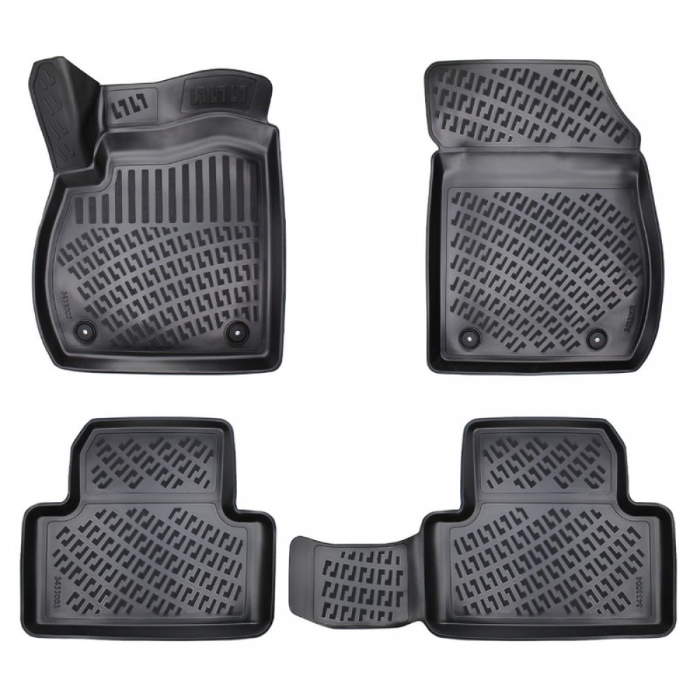 Set covorase auto cauciuc umbrella pentru opel zafira tourer c 2011-2019 - 59180 - UMBRELLA