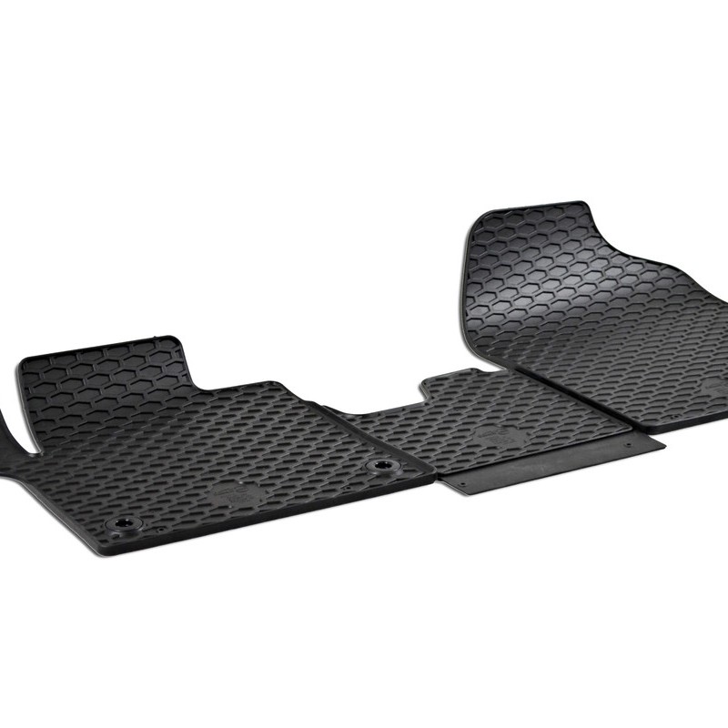 Set covorase auto cauciuc umbrella pentru citroen jumpy. spacetourer (2016-)  peugeot expert/ traveller (2016-)  opel zafira life (2016-). vivaro c (2019-)  toyotaproace/ proace verso (2016-) - 3pcs