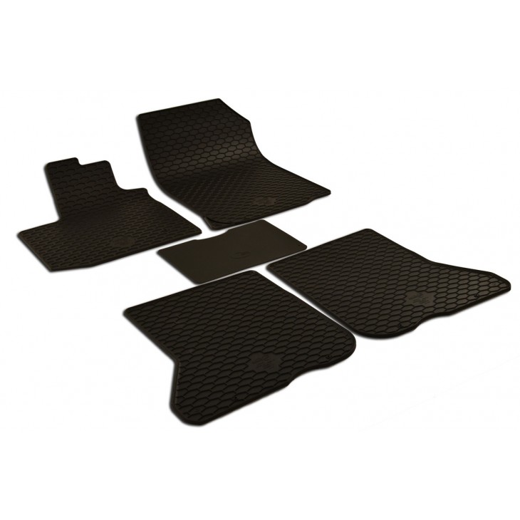 Set covorase auto cauciuc umbrella pentru dacia dokker (2013-) - 5pcs - 218664CO - UMBRELLA