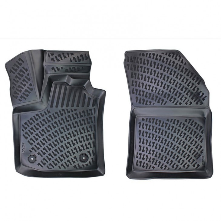 Set covorase auto cauciuc umbrella pentru dacia dokker (fata) 2012- - 8682578008408 - UMBRELLA