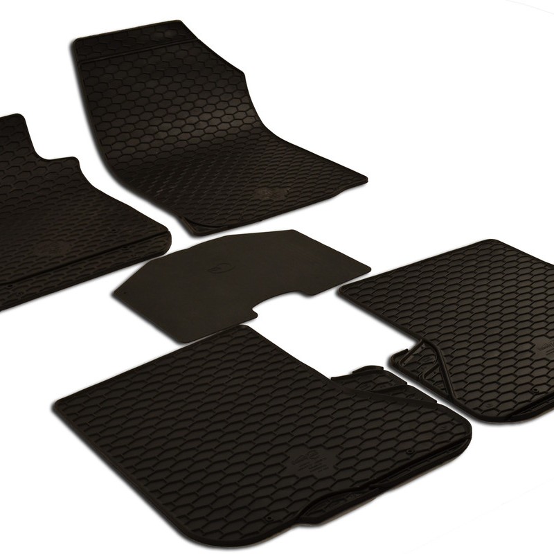 Set covorase auto cauciuc umbrella pentru dacia logan (2012-2020) - 5pcs - 218653CO - UMBRELLA