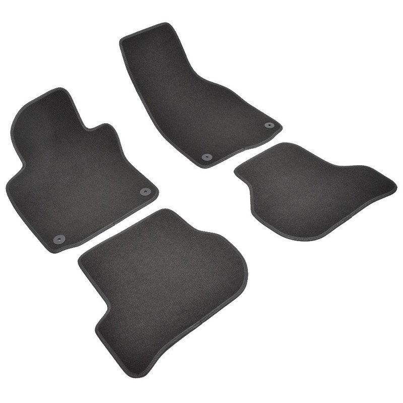 Set covorase auto mocheta umbrella pentru vw golf v(2003-)- sisteme fixare ovale