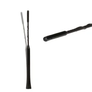 Antena auto exterior neagra 23cm cu 2 adaptoare (5-6mm), ALCA