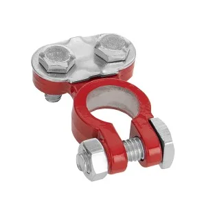 Borna baterie auto rosu (+), ALCA