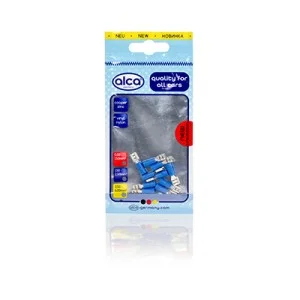 Papuc electric auto izolat albastru tip mama 5.6mm - set 10, ALCA