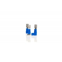 Papuc electric auto izolat albastru tip mama 5.6mm - set 10