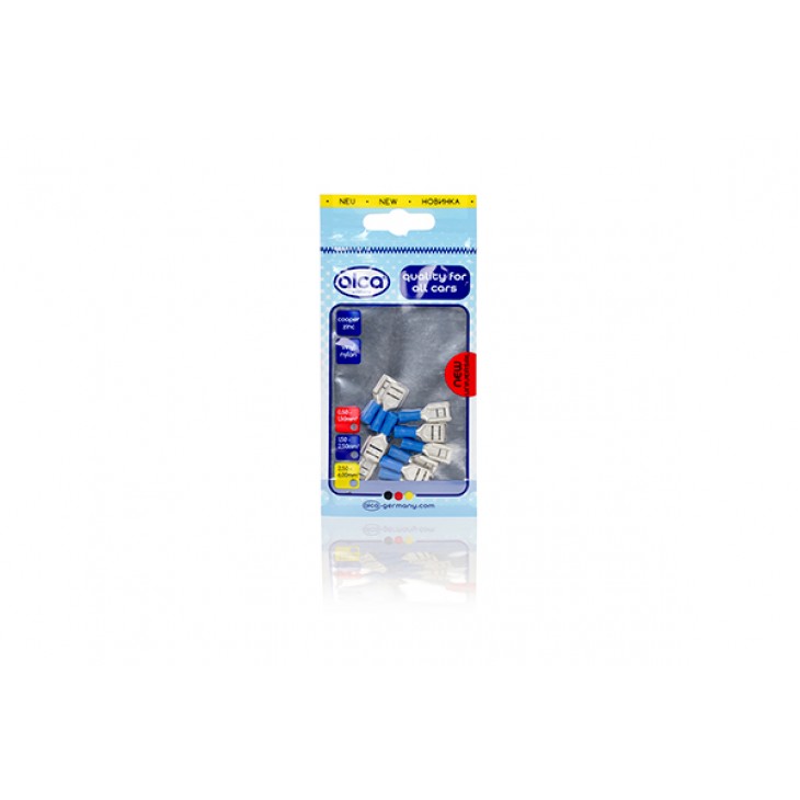 Papuc electric auto izolat albastru tip mama 9.0mm - set 10 - 640790 - ALCA