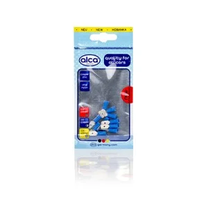 Papuc electric auto izolat albastru tip tata 6.35mm - set 10, ALCA