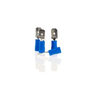Papuc electric auto izolat albastru tip tata 6.35mm - set 10, ALCA