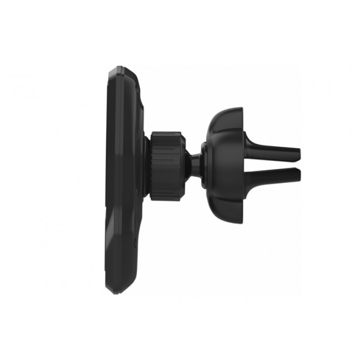 Suport telefon auto cu incarcare wireless si fixare in grila de ventilatie - 02810 - MEGA DRIVE