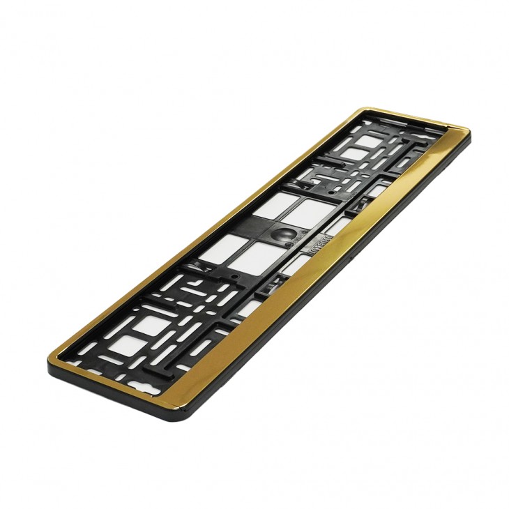 Suport numar inmatriculare mega drive gold 1 buc - 45188 - MEGA DRIVE