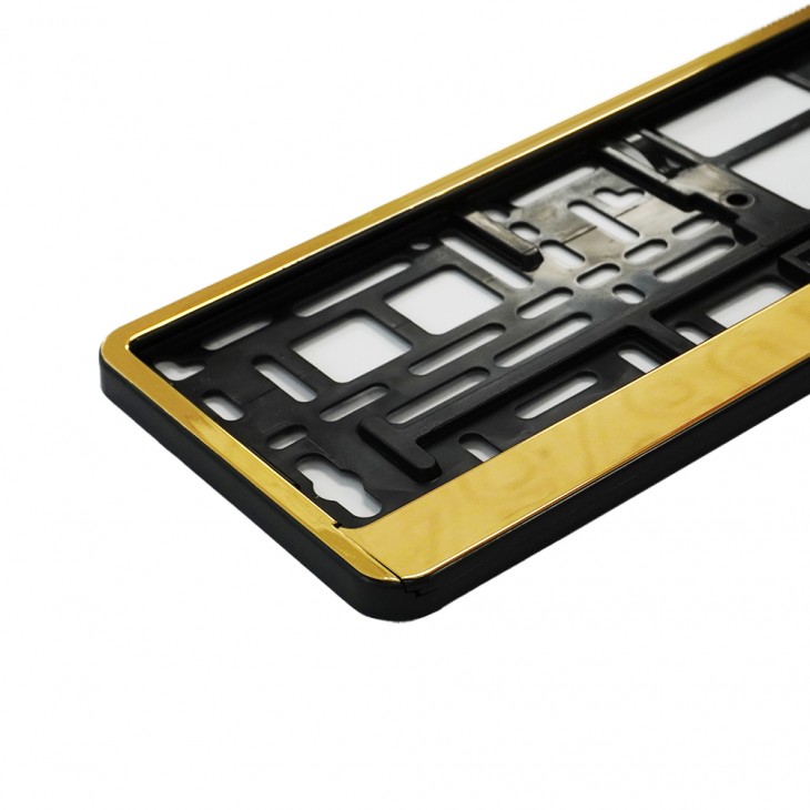 Suport numar inmatriculare mega drive gold 1 buc - 45188 - MEGA DRIVE