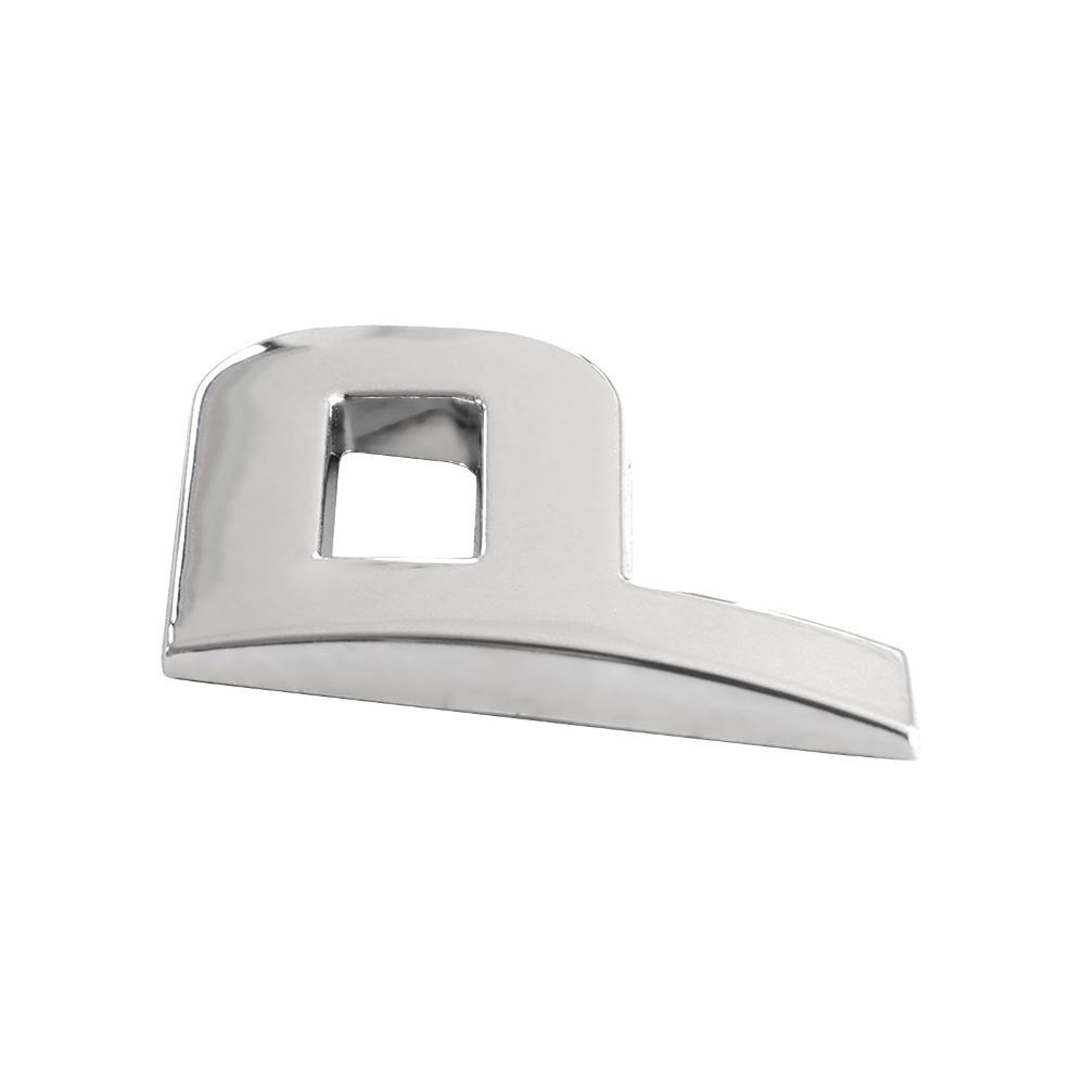 Ornament auto 3d. litera p. 26 mm. cromat - 64416 - MEGA DRIVE