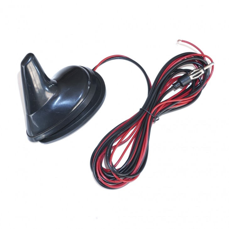 Antena auto rechin activa fm/am - 45222 - MEGA DRIVE