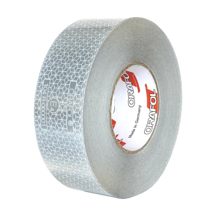 Banda reflectorizanta reflexite orafol alb 50mmx50m ece 104 - 104244 - MEGA DRIVE