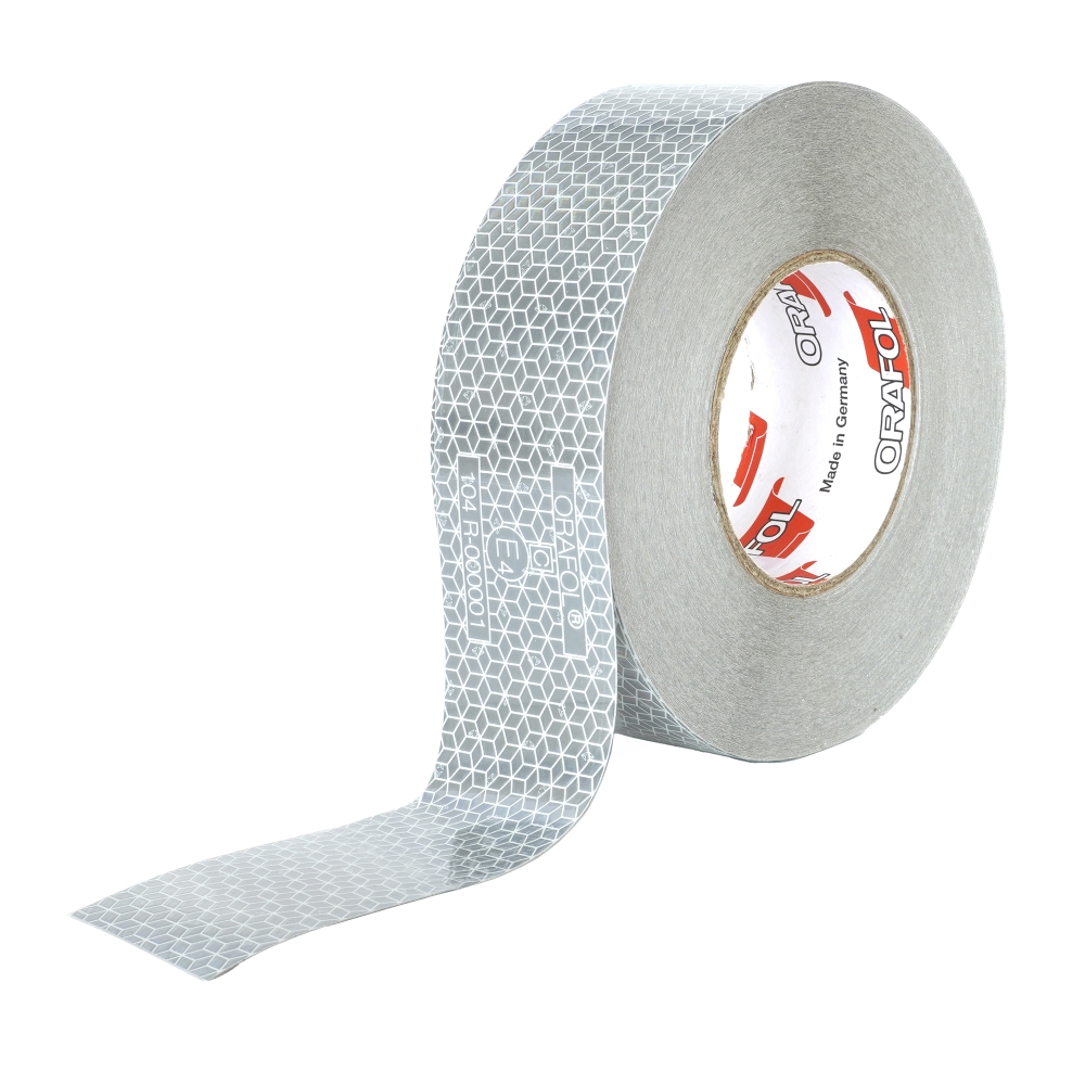 Banda reflectorizanta reflexite orafol alb 50mmx50m ece 104 - 104244 - MEGA DRIVE